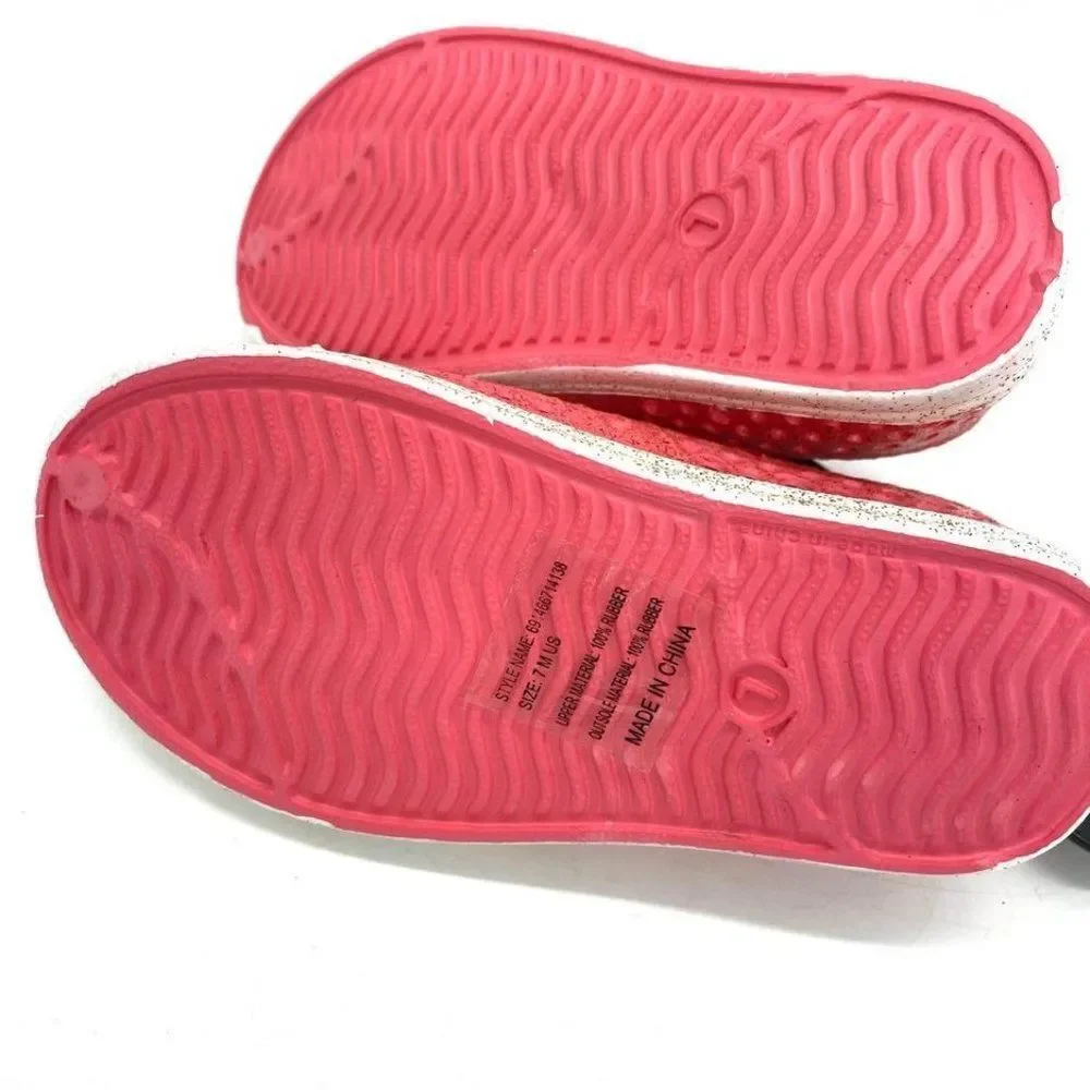 Toddler Girls Size 6 Slip On Water Summer Sandals New